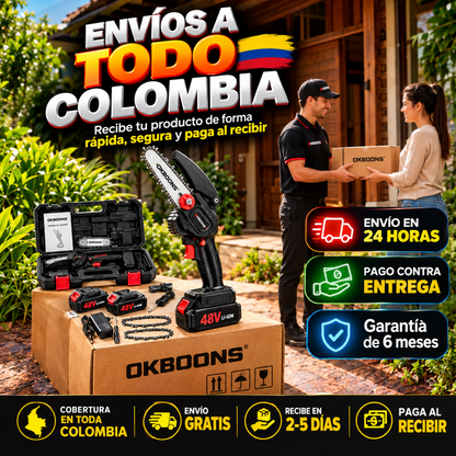 Mini Motosierra De Mano Portátil